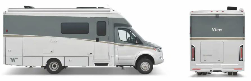 Winnebago View Precious Metals Exterior